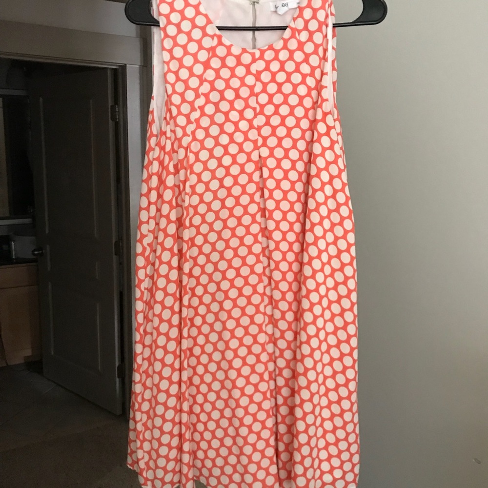 BCBGeneration polka dot swing dress!